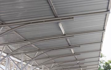 installing Threapland metal roofing